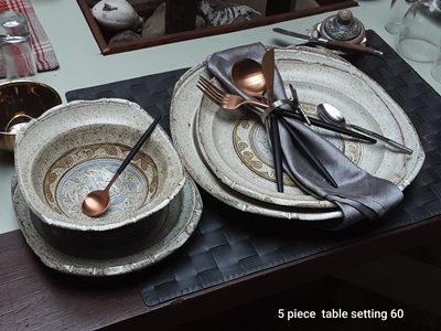 5 Piece Table Setting